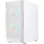 Корпус Logic concept ARAMIS MESH+GLASS ARGB fans 3x120mm WHITE (AM-ARAMIS-20-0000000-0002): Форм-фактор материнской платы MicroATX/Mini-ITX