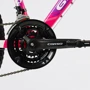 Велосипед спортивний Corso Gravity 24", рама 12", рожевий (GR-24141): Розмір рами 12"