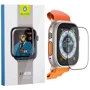 Blueo Tempered Glass Corning Gorilla 2.5D Black для Apple Watch 49mm