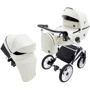 Універсальна коляска 2 в 1 Bair Kiwi White ECO BKW-24 слонова кістка (680742)
