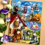 Сортер-вкладиш Ubee великий: Котики -1 з будиночком (ПСД128)