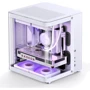 Корпус Jonsbo TK-1 White: Форм-фактор материнской платы MicroATX/Mini-ITX