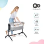 Приставная кроватка-люлька Kinderkraft Bea Grey (KLBEA000GRY0000) фото 9