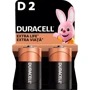 Duracell D (LR20) MN1300 2 шт (5000394076730)
