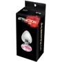 Анальная пробка с кристаллом MAI Attraction Toys №74 L