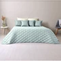 Покривало IDEIA Стиль Cube 210х240 м'ята/світло-сірий (8-32405)
