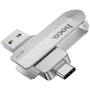 USB-флешка Hoco 64GB UD10 Wise USB 3.0/Type-C Silver