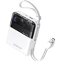 Зовнішній акумулятор WK Wekome Power Bank 10000mAh Super Charging PD20W+22.5W White+Clear (WP-309)