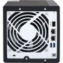 Сетевой накопитель (NAS) QNAP TS-431X3-4G: Беспроводное соединение Нет