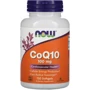Now Foods CoQ10 With Vitamin E 100 mg Коензим Q10 і Вітамін Е 150 гелевих капсул