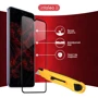 Аксессуар для смартфона Intaleo Tempered Glass Full Glue Black for Vivo Y21: Материал стекло