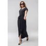 Платье FLFashion Asti ППА 2135 48-50 черное повседневное длинное макси: Вид Повседневные платья