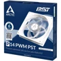 Кулер Arctic P14 PWM PST White/Transparent (ACFAN00221A): Призначення для корпуса