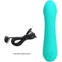 Вибратор для стимуляции точки G LYBAILE Pretty Love Cetus Тurquoise (BI-014723-4)