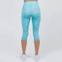 Спортивные капри Peak FW37712-BLU 42 светло-голубые: Состав Полиэстер, Спандекс