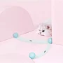 Смарт игрушка PetGravity вращающийся мячик для кошек или собак бирюзовый PG-CT042 фото 8