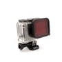 Красный подводный фильтр для Telesin корпуса GoPro HERO7, HERO6 и HERO5 Black GP-FLT-502 фото 2