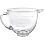 Чаша KitchenAid стеклянная с ручкой, мерной шкалой 4.7 л (5KSM5GB)