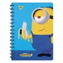 Блокнот YES Minions подвійна спіраль з гумкою А5 80 аркушів (151774)