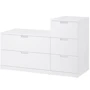 Комод ІКЕА NORDLI 120х76 см (492.480.33)
