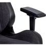 GT Racer X-8005 Dark Gray / Black: Оснащення с колесиками, подлокотники, подголовник, механизм качания, ортопедические, с крестовиной