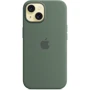 Чохол для iPhone Apple iPhone 15 Silicone Case with MagSafe - Cypress (MT0X3ZM/A): Матеріали Силикон