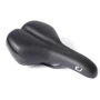 Сідло Green Cycle Comfort 179, сталеві рейли, чорне (SAD-02-31): Анатомічна виїмка Есть