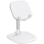 Держатель Baseus Desk Holder Seashell White (B10451501211-00) for Apple iPhone 16 I 15 I 14 I 13 I 12 series and iPad: Совместимость Для планшета, Apple