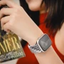 Switcheasy Candy Braided Nylon Watch Loop Black/Gray (SAW459237BY24) для Apple Watch 42/44/45/46/49mm фото 9