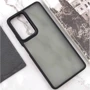 Чохол для телефона Epik TPU+PC Lyon Frosted Case Black для Infinix Hot 50 4G: Матеріал TPU (термополиуретан) и поликарбонат