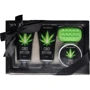Набір після ванни та душу CBD Gift set - GREEN TEA & HEMP OIL (4 предмети)