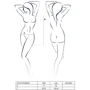 Женский эротический пеньюар Passion LOTUS PEIGNOIR cream L/XL