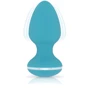 Анальная вибропробка Cala Azul - Blanca Vibrating anal plug