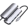 Адаптер Vention Adapter USB-C to HDMI+3xUSB3.0+USB-C PD 100W (THFHB)