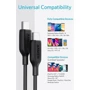Кабель ANKER Cable USB-C to USB-C 2.0 Powerline III 60W 90cm Black (A8852H11) фото 5