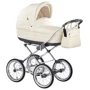 Универсальная коляска (2-в-1) Roan Marita Prestige Chrome S-151 (черные колеса)