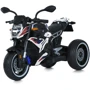 Дитячий триколісний електромотоцикл Bambi 50W білий (M 6142EL-1)