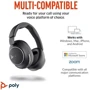 Наушники Poly Voyager Surround 80-M USB-C HS + USB-C/A Stereo Black (8G7U0AA) фото 5