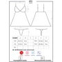 Комплект Obsessive 873-BAB-1 babydoll, S/M