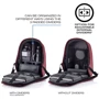 XD Design Bobby Hero Regular Backpack Red (P705.294) for MacBook Pro 15-16" фото 21