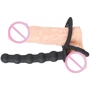 Насадка для двойного проникновения Orion Black Velvets Cock & Ball Ring