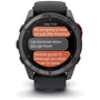Смарт-часы Garmin Fenix 8 Pro MicroLED 51mm Sapphire Carbon Grey DLC Titanium with Black/Pebble Grey Silicone Band (010-03380-01)