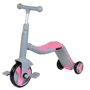 Самокат Best Scooter сіро-рожевий (JT 90601): Тип коліс литі