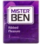 Презервативы Mister Ben Ribbed Pleasure, 3 шт