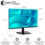 Монитор QUBE B24F100plus-IPS: Тип ЖК-матрицы IPS