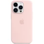 Чехол для iPhone Apple for iPhone 14 Pro Silicone Case with MagSafe Chalk Pink (MPTH3) : Материалы Силикон