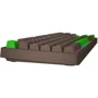 Клавіатура HATOR Rockfall 2 Mecha TKL Autograph Edition Choco (HTK-527): Кількість клавіш 87