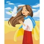 Картина по номерам Brushme Свободная Украина ©Василик Мария 40х50 см (BS53074)
