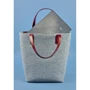 Жіноча сумка шоппер BlankNote бордова (BN-BAG-17-felt-vin): Фактура матова, Ткана
