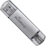 USB-флешка MediaRange 32GB USB 3.0+USB-C Silver (MR936): Максимальная скорость чтения, МБ/с 60